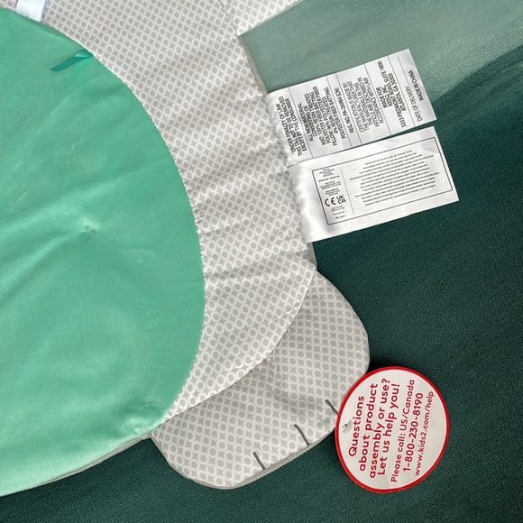 Baby Head Shaping Pillow + Cotton Swaddle + Tummy Time Play Mat - Picture 14 of 15